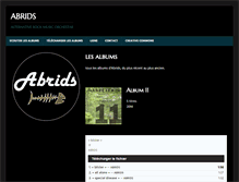 Tablet Screenshot of abrids.com